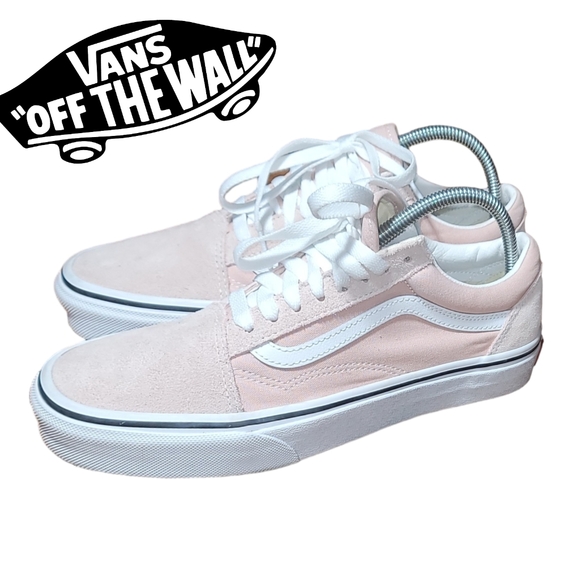 Vans Shoes - Vans Old Skool Shoes 8.5 Pink Low Top Skate Sneakers Canvas Lace Up Classic B11